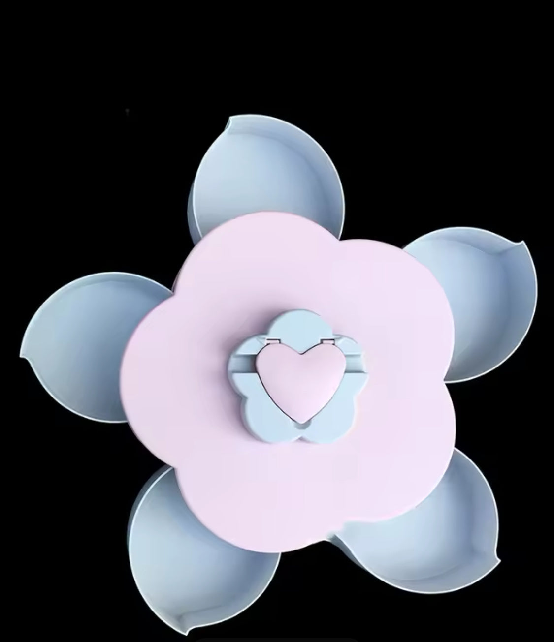 Dry Fruit Rotating Storage Box, New Flower Design Storage Container, Candy Storage Box Dry Fruit Rotating Storage Box, New Flower Design Storage Container, Candy Storage Box